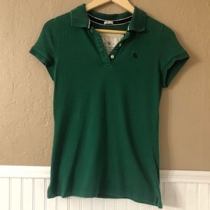 A&F polo 💚